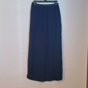 Papaya maxi skirt